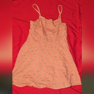 Old Navy Coral Patterned Dress